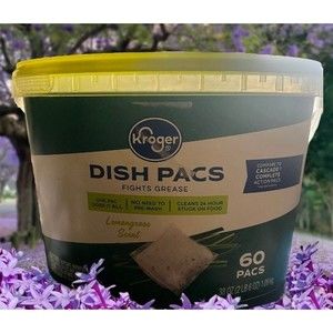 3 pack Kroger dishwashing pacs